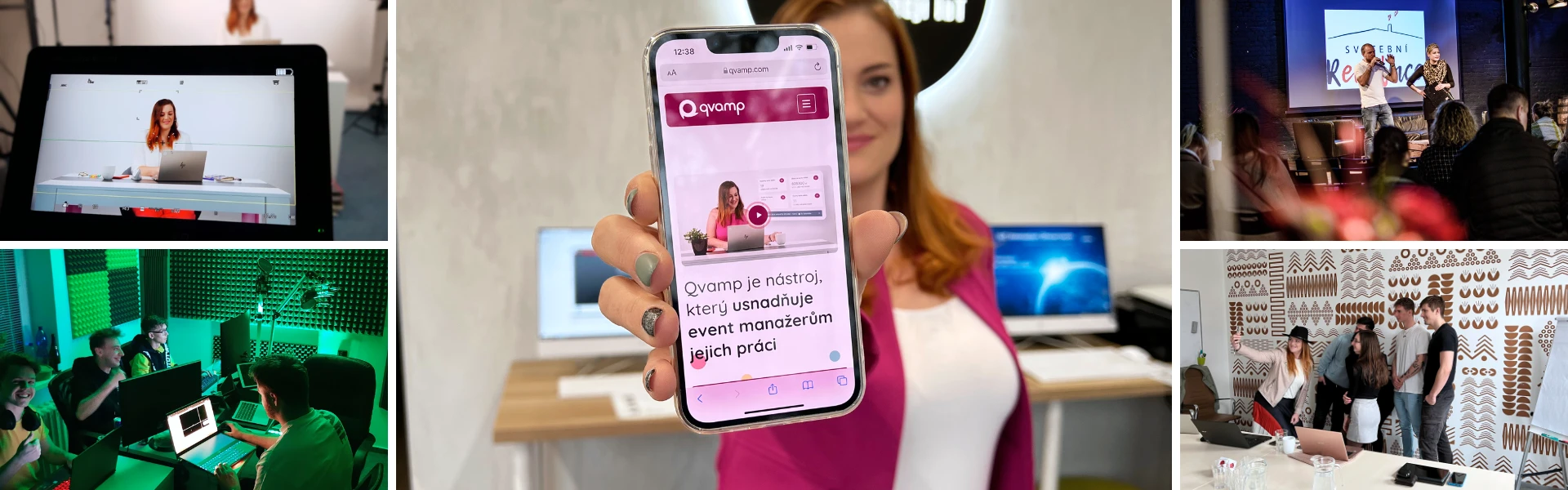 O společnosti Qvamp - týmová práce na vývoji eventového CRM