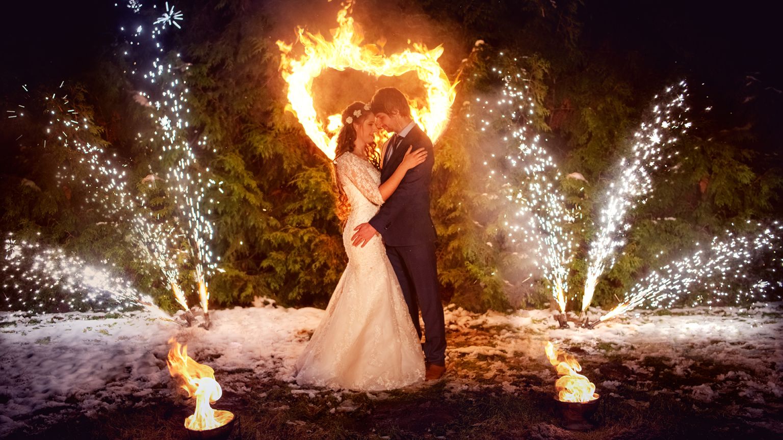Netradiční svatební focení