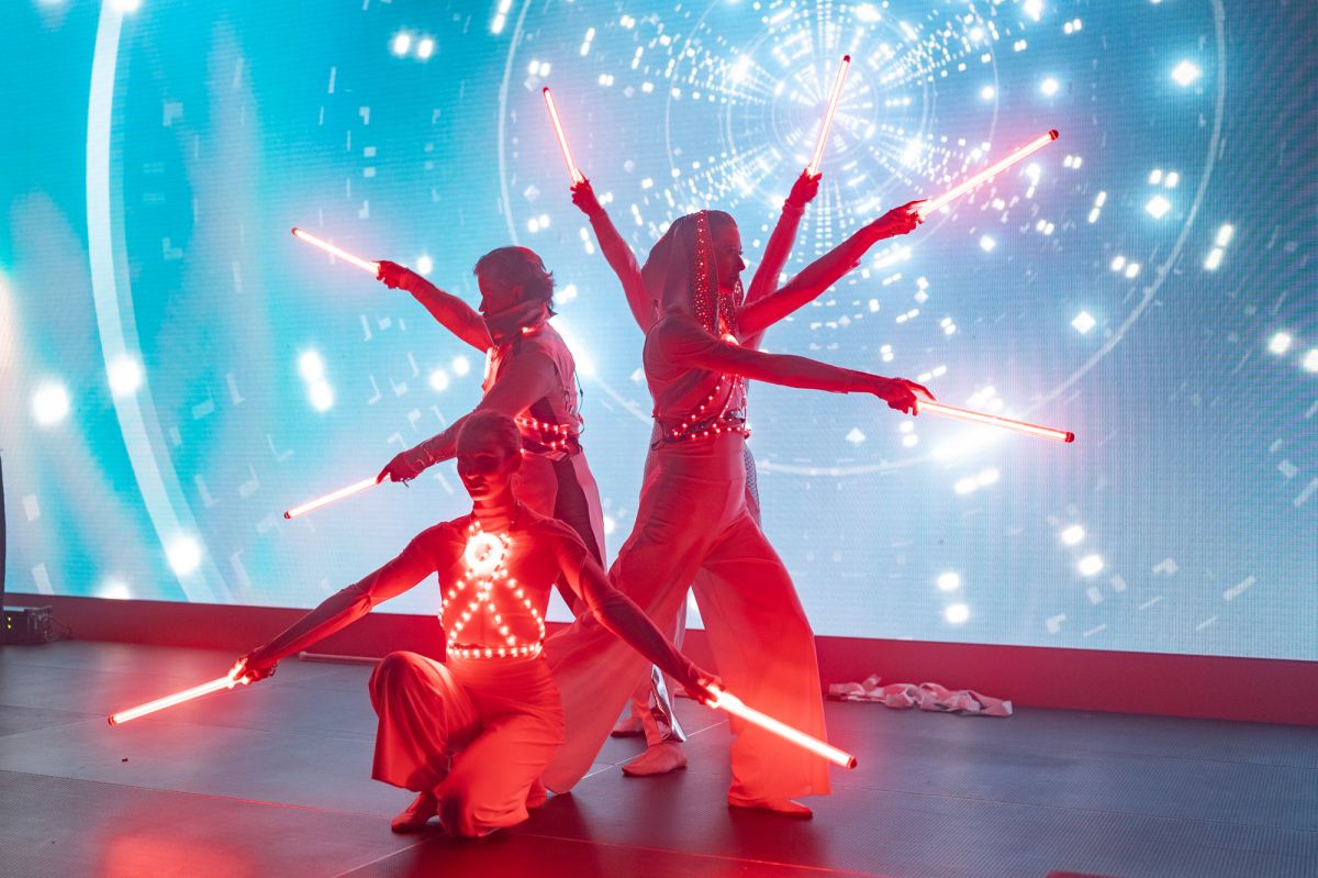 Elegantní světelná show