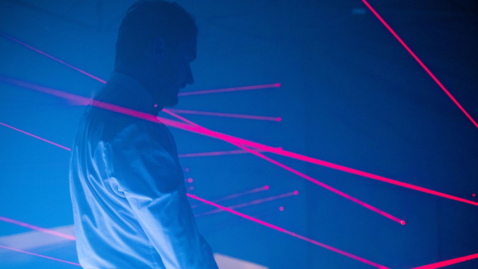 Laserové bludiště